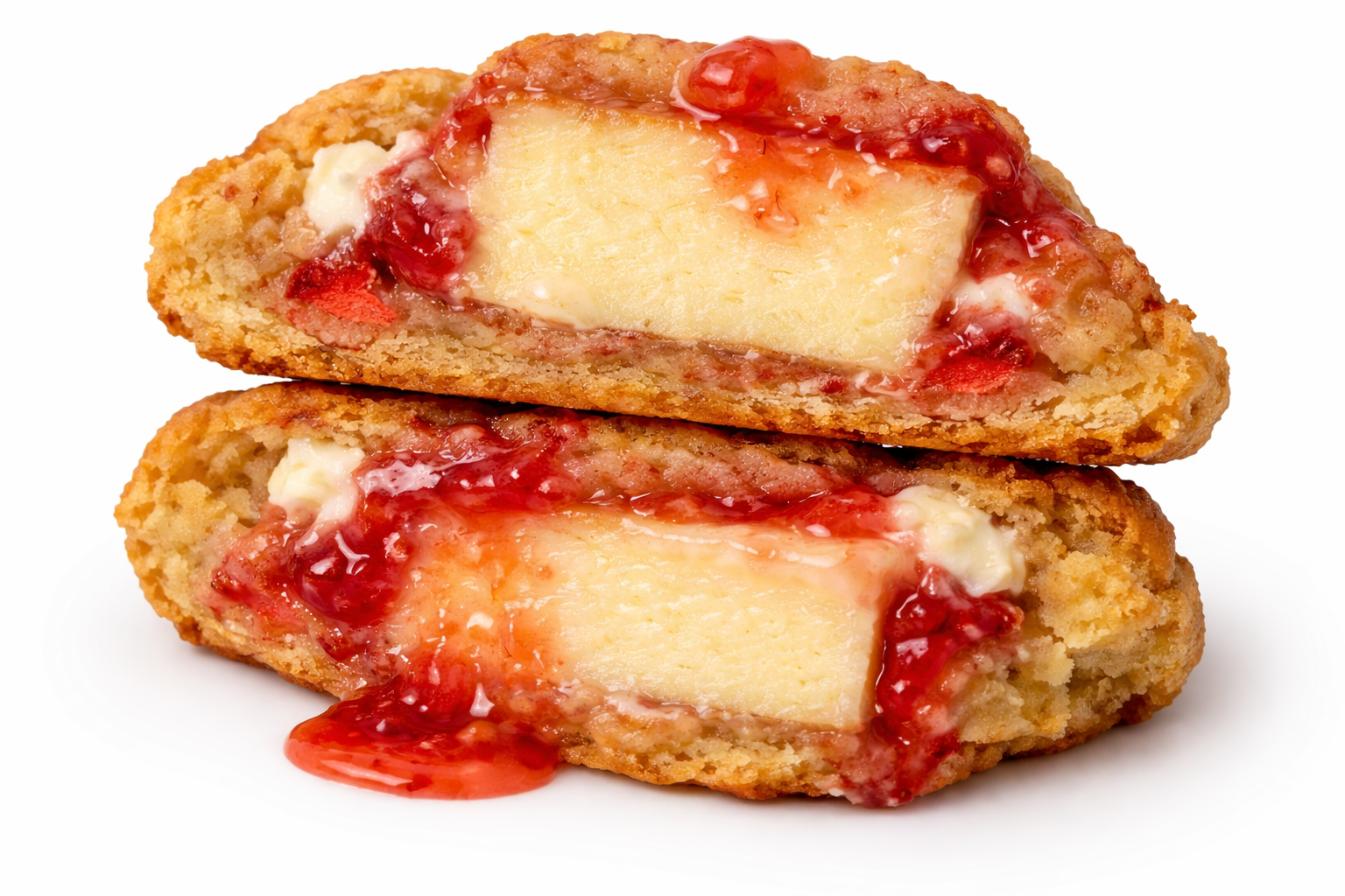 Mega Cookie Strawberry Cheesecake