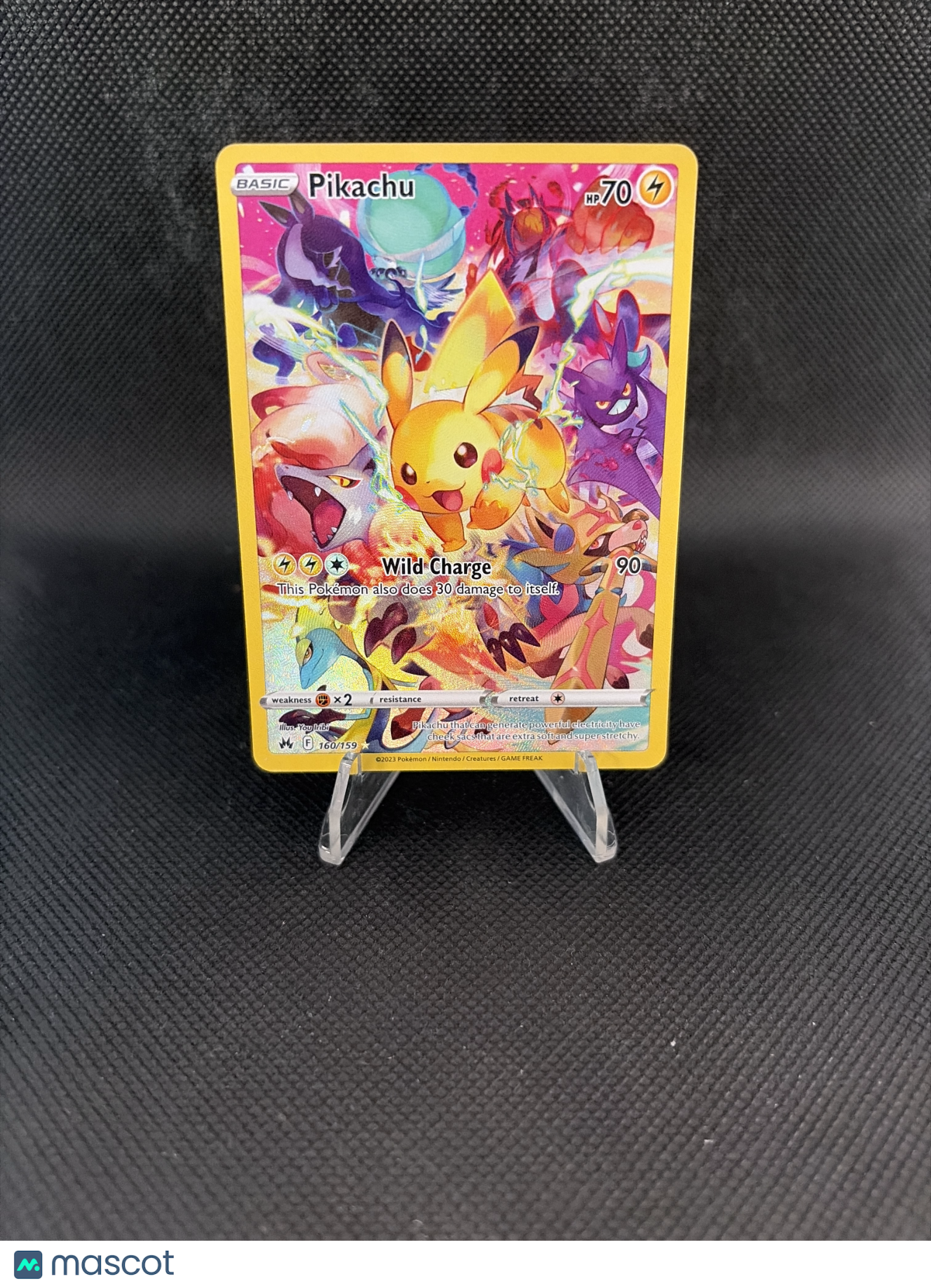 2023 Crown Zenith Pikachu 160/159