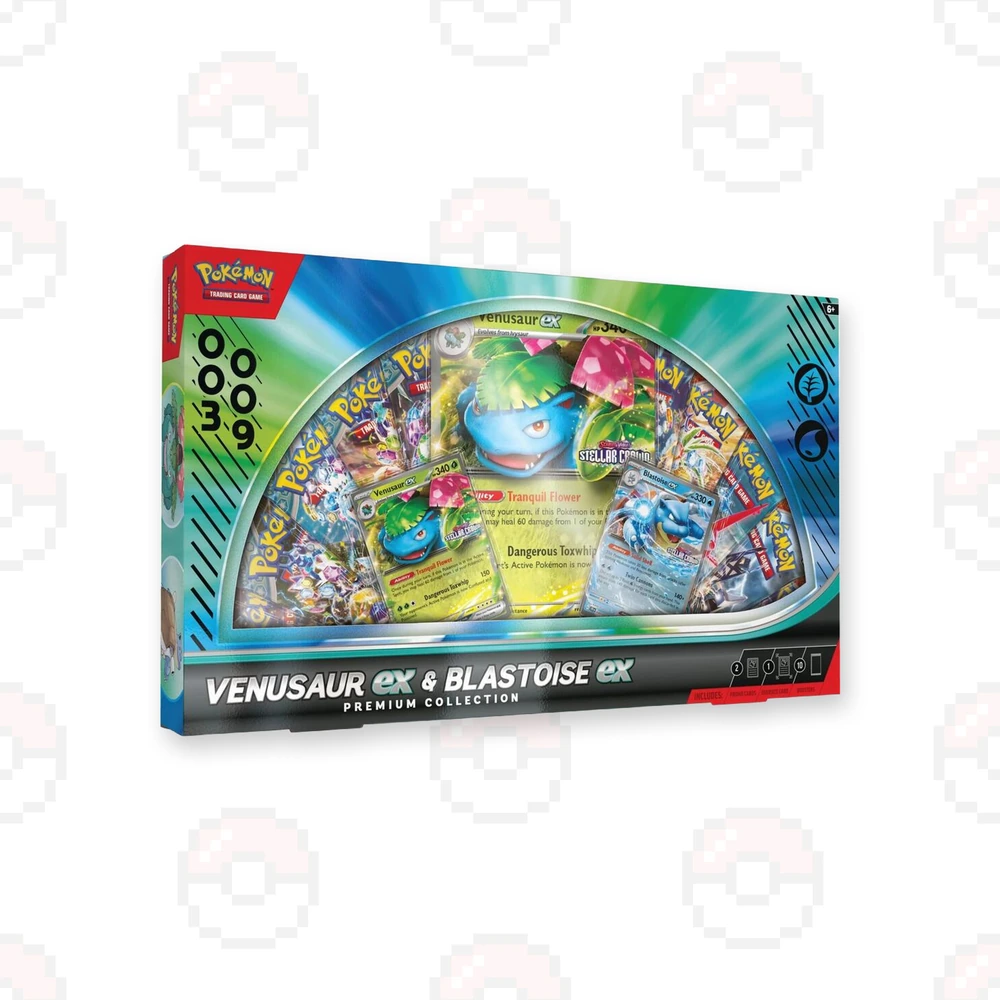 Venusaur+Blastoise Premium Collection