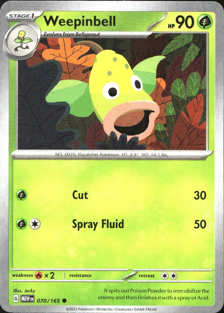 Weepinbell - SV03.5 70/165