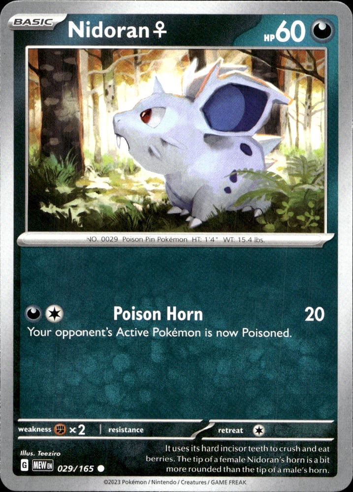 Nidoran♀ - SV03.5 29/165