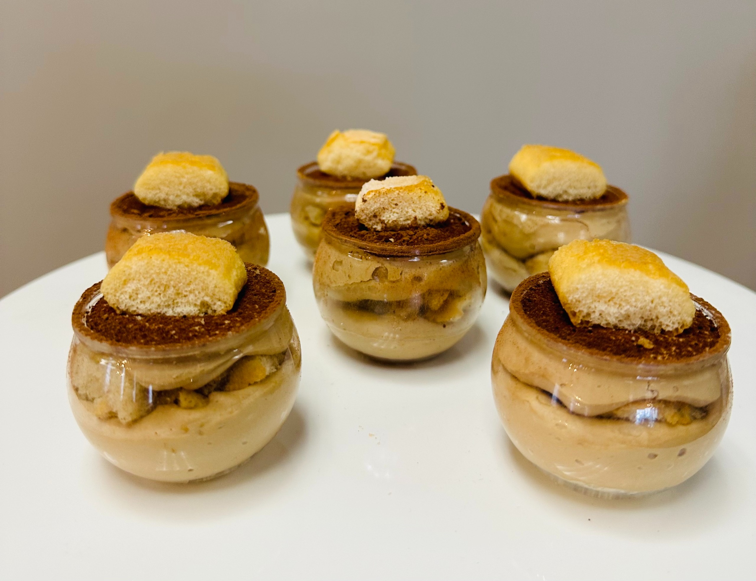6 Pack - Mini Tiramisu Cups