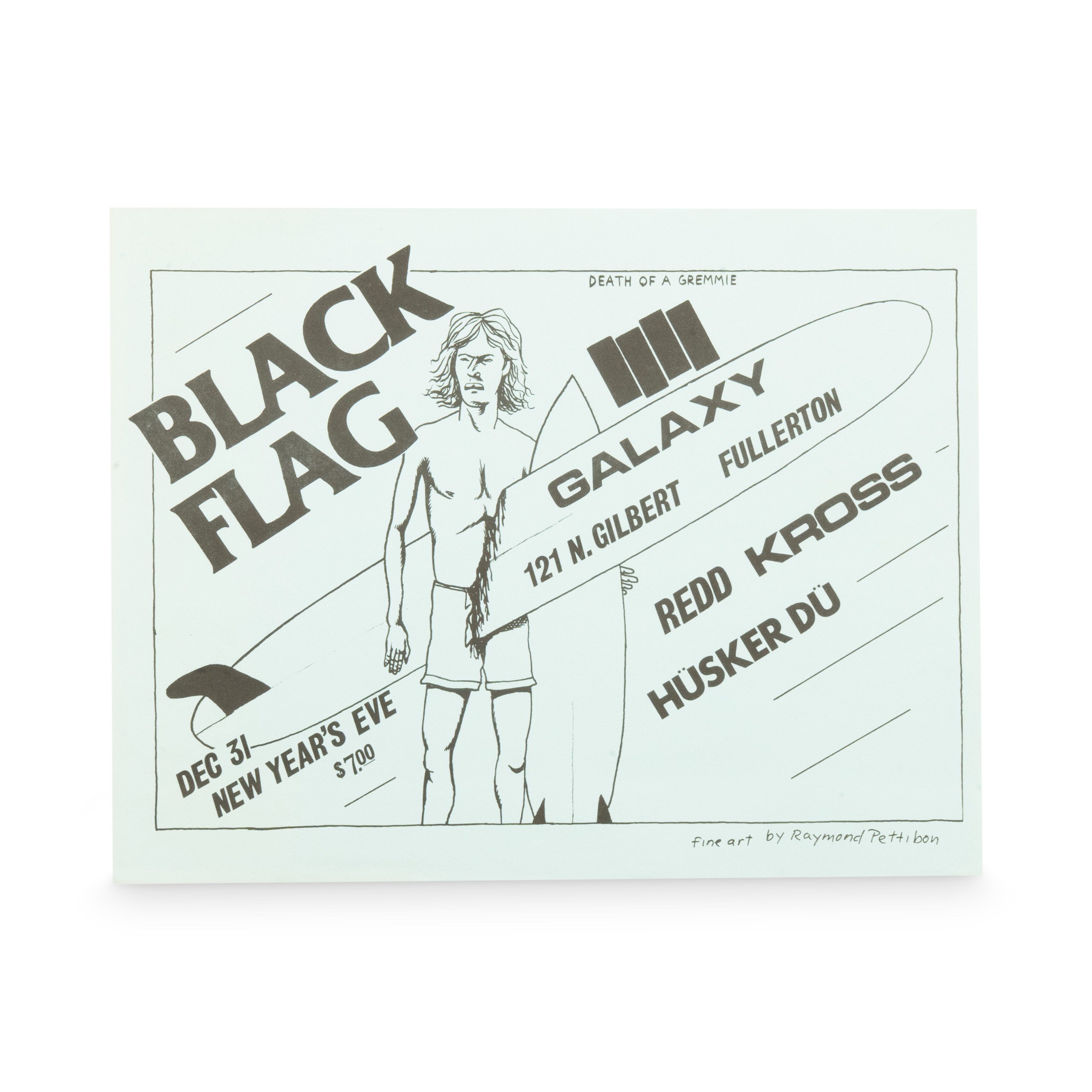 Black Flag -- Galaxy 1982 [Handbill]