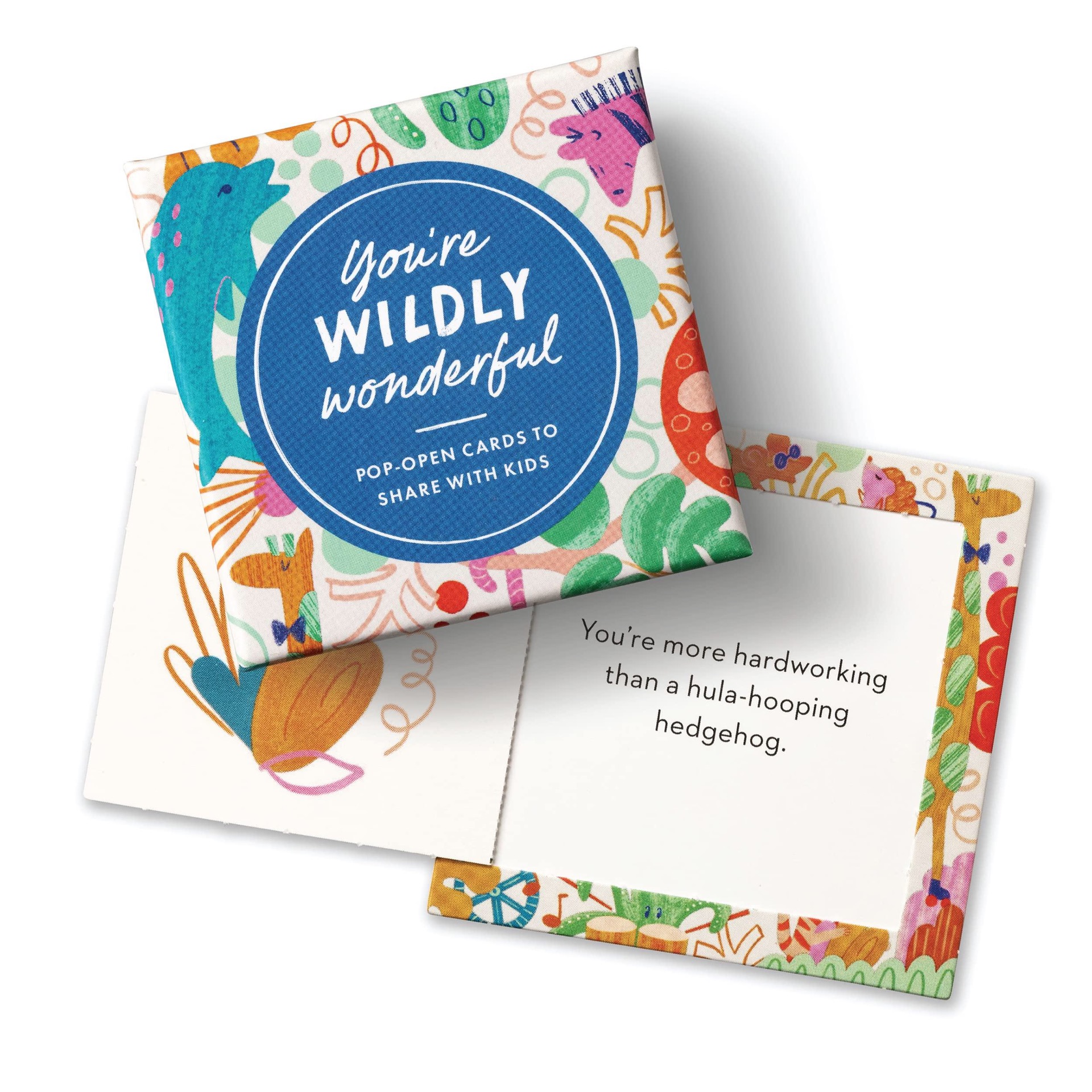 Compendium ThoughtFulls for Kids ? You're Wildly Wonderful ? 30 Pop-Open Cards to Share with Kids