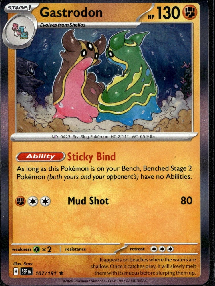 Gastrodon - SV08 107/191
