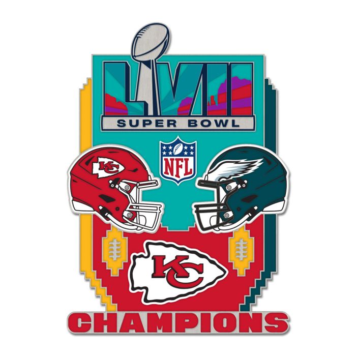 Kansas City Chiefs Super Bowl LVII Champions Trading Pin