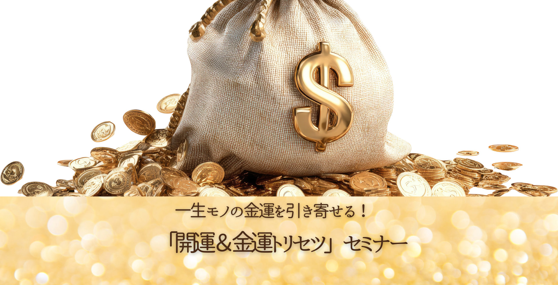 「開運＆金運UP」セミナー