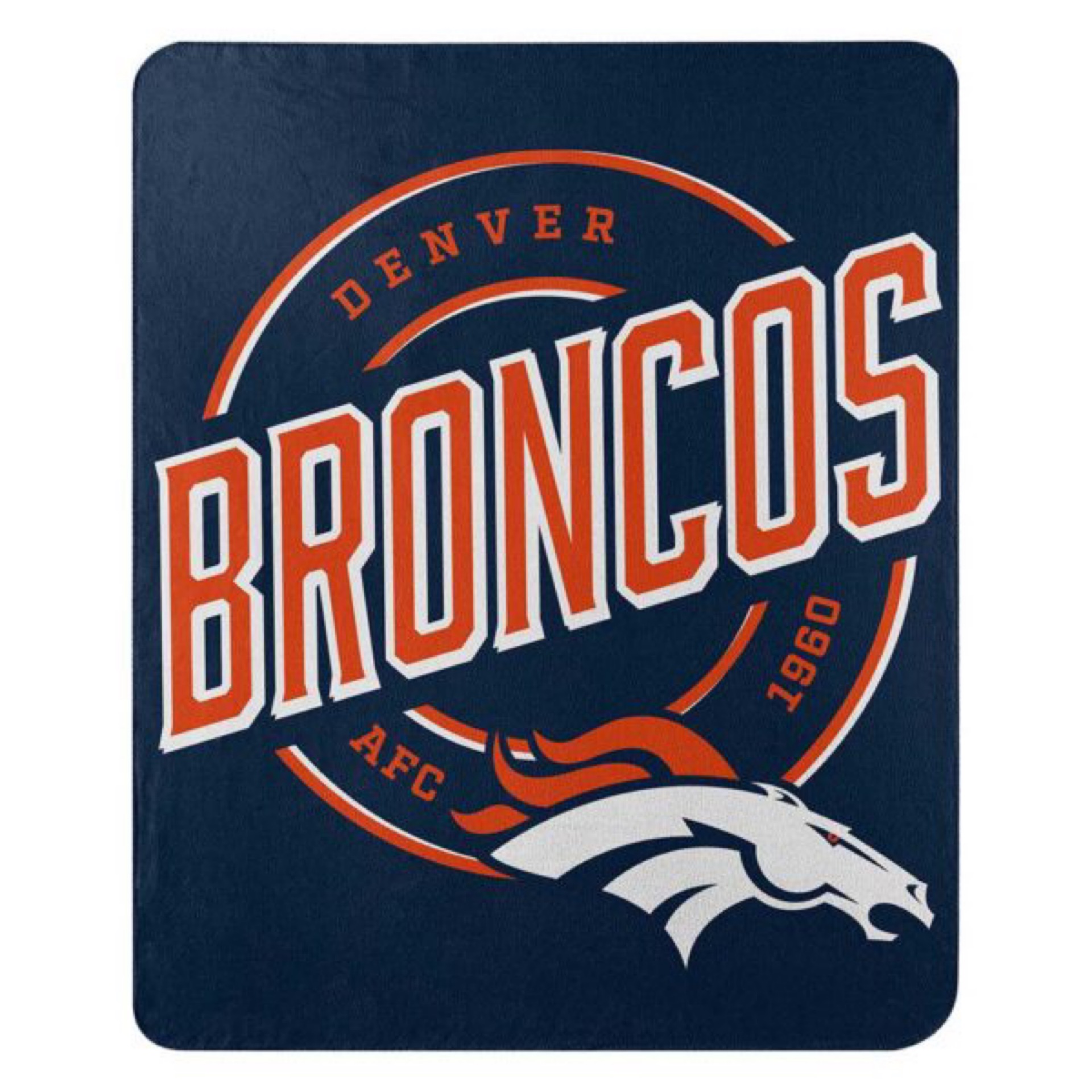 Denver Broncos Campaign Fleece Blanket