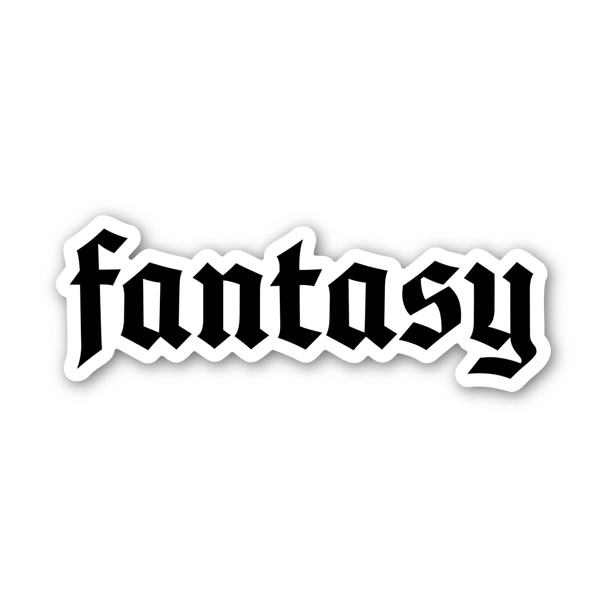 "Fantasy" Bookish Trope Sticker