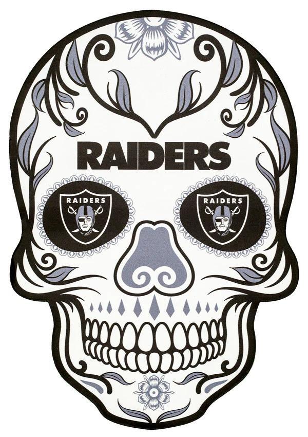Las Vegas Raiders Skull Aluminum Graphic