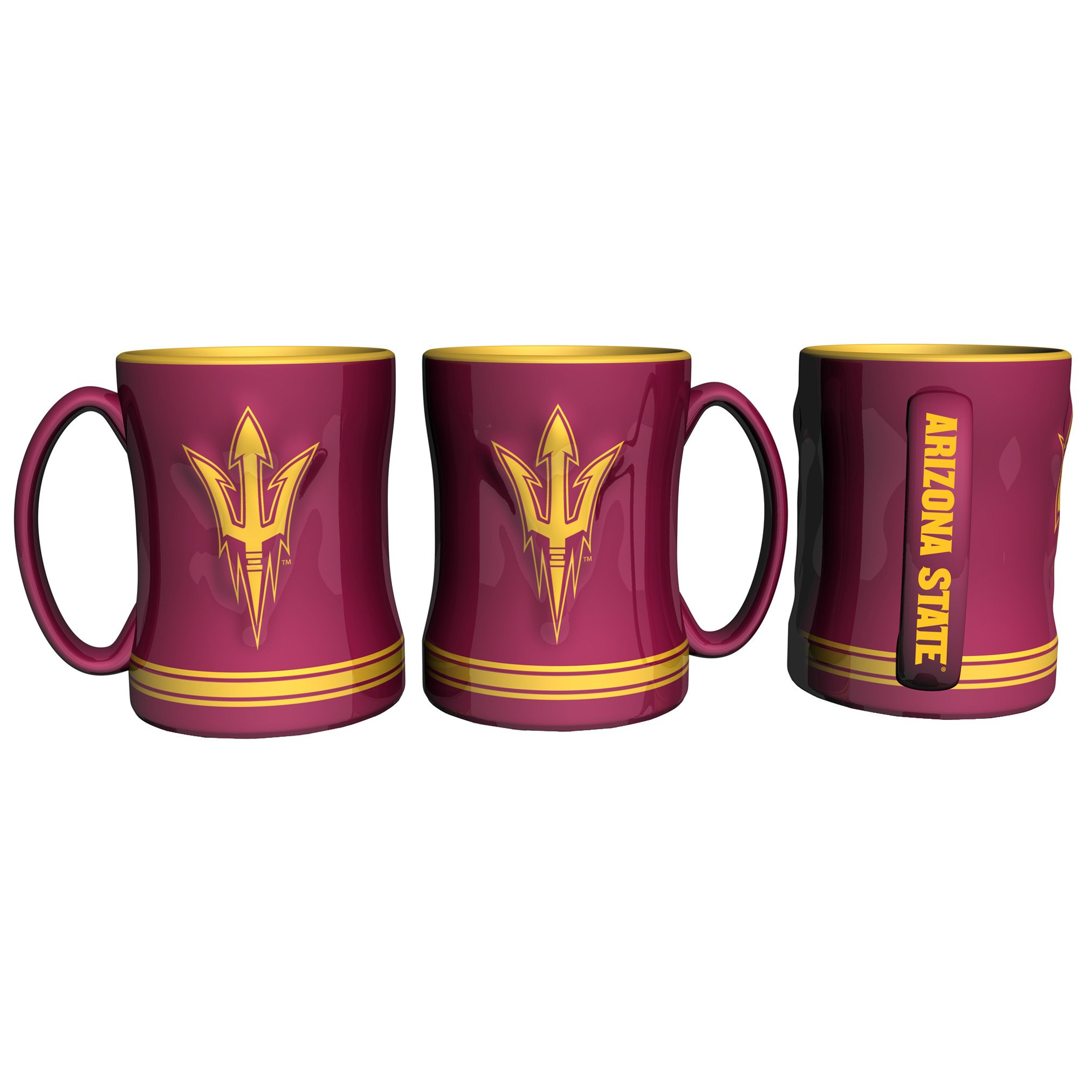Arizona State Sun Devils Sculpted Coffee Mug 14oz