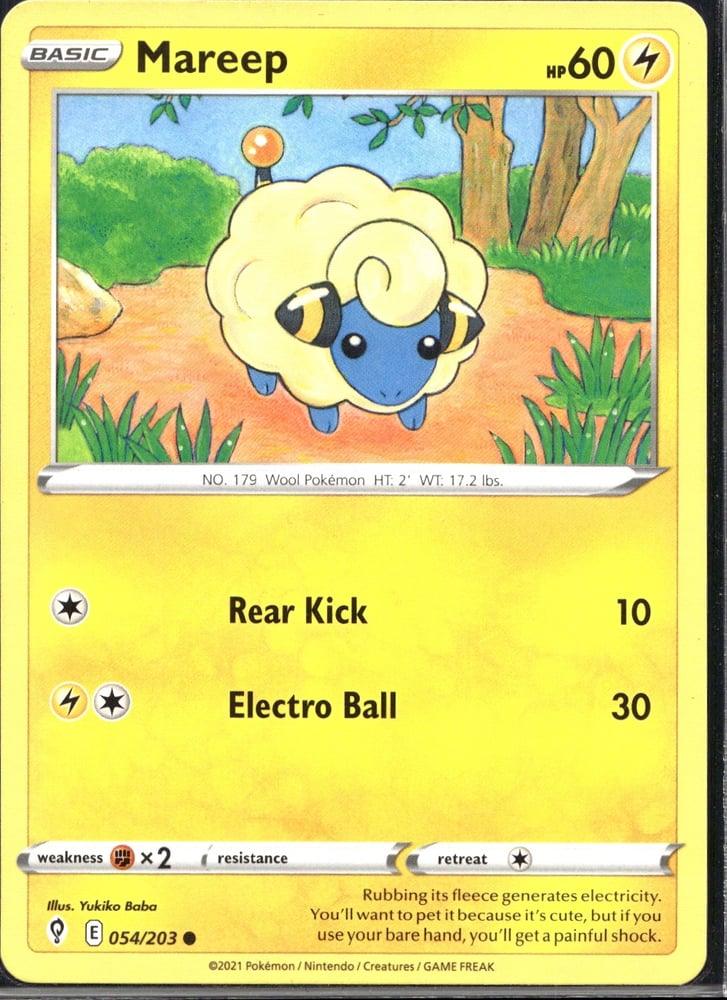 Mareep - SWSH7 54/203