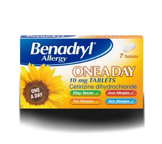Benadryl Allergy One Day Tablets
