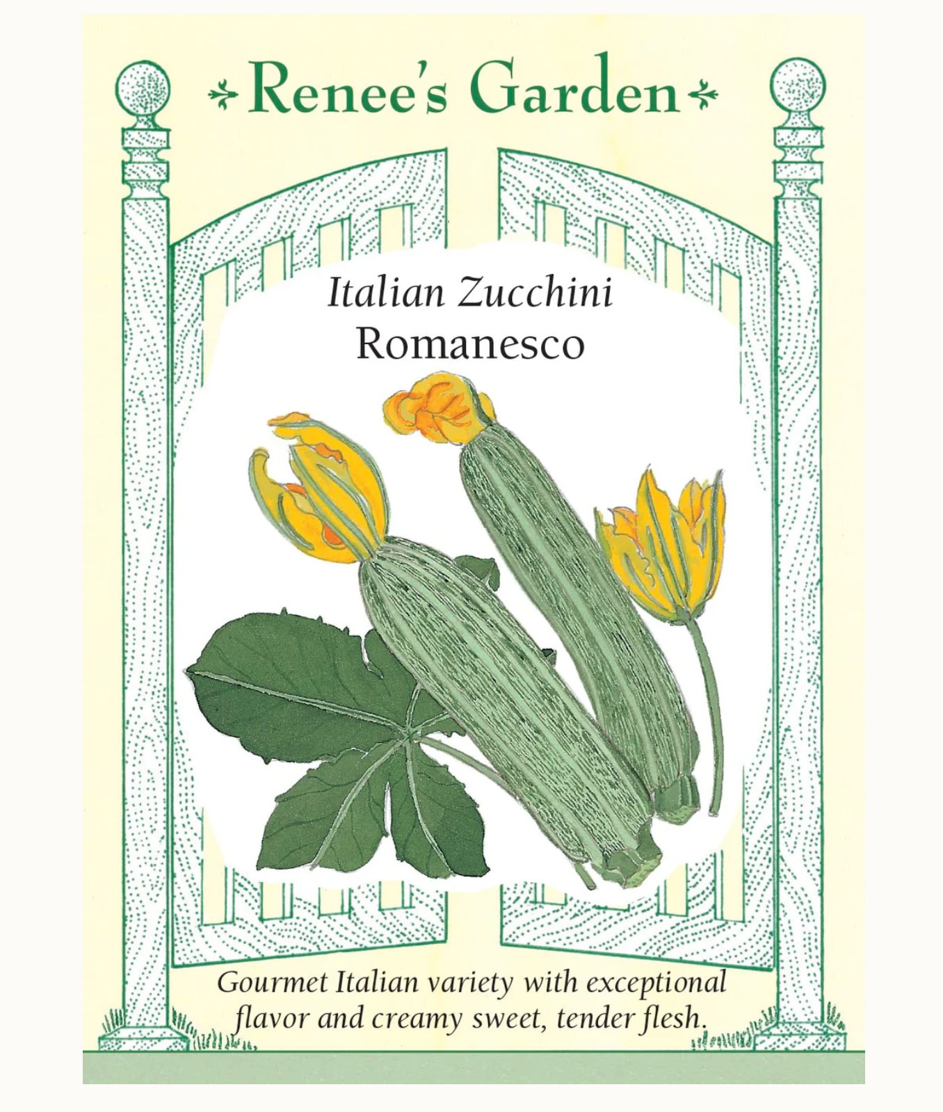 Renee's Garden | Italian Zucchini Romanesco