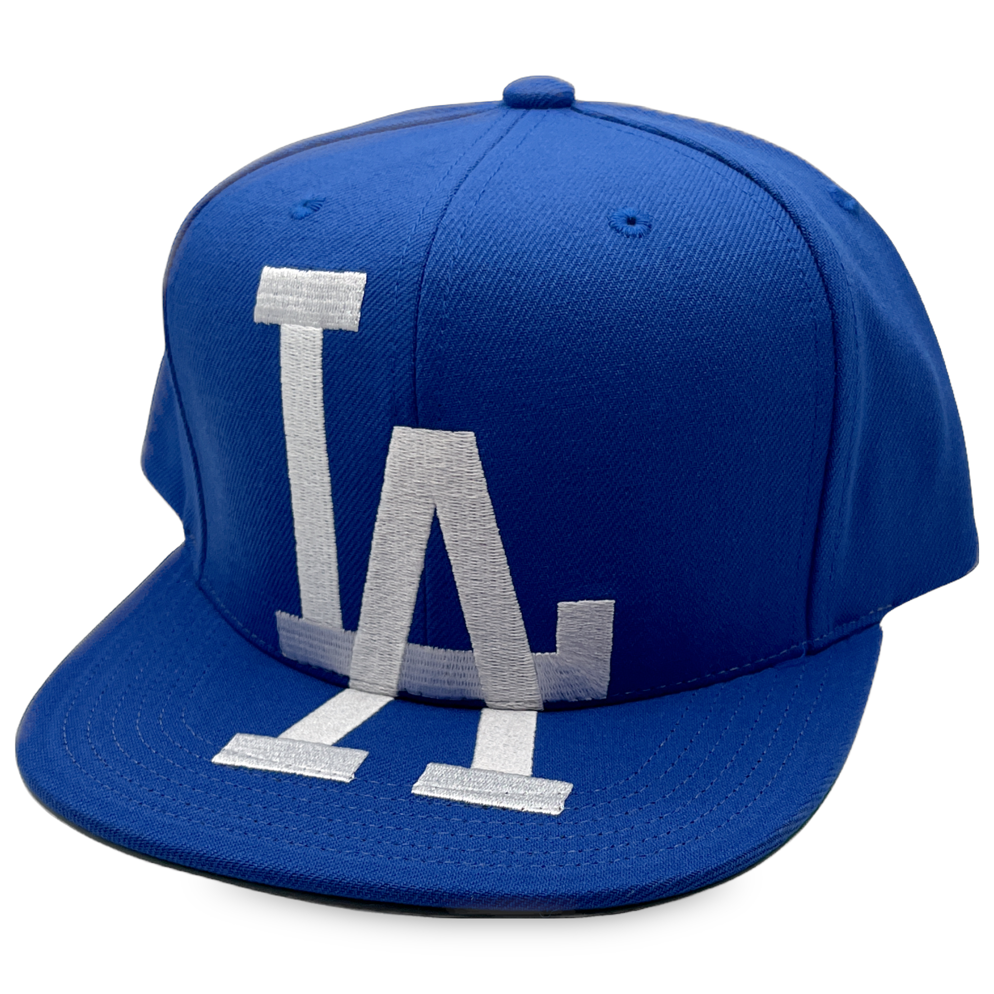 Los Angeles Dodgers Royal XL Logo Mitchell and Ness Snapback Hat