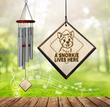 Custom Cartoon Pet Wind Chime - Your pet's "cartoonized" on a chime! personalized wind chime