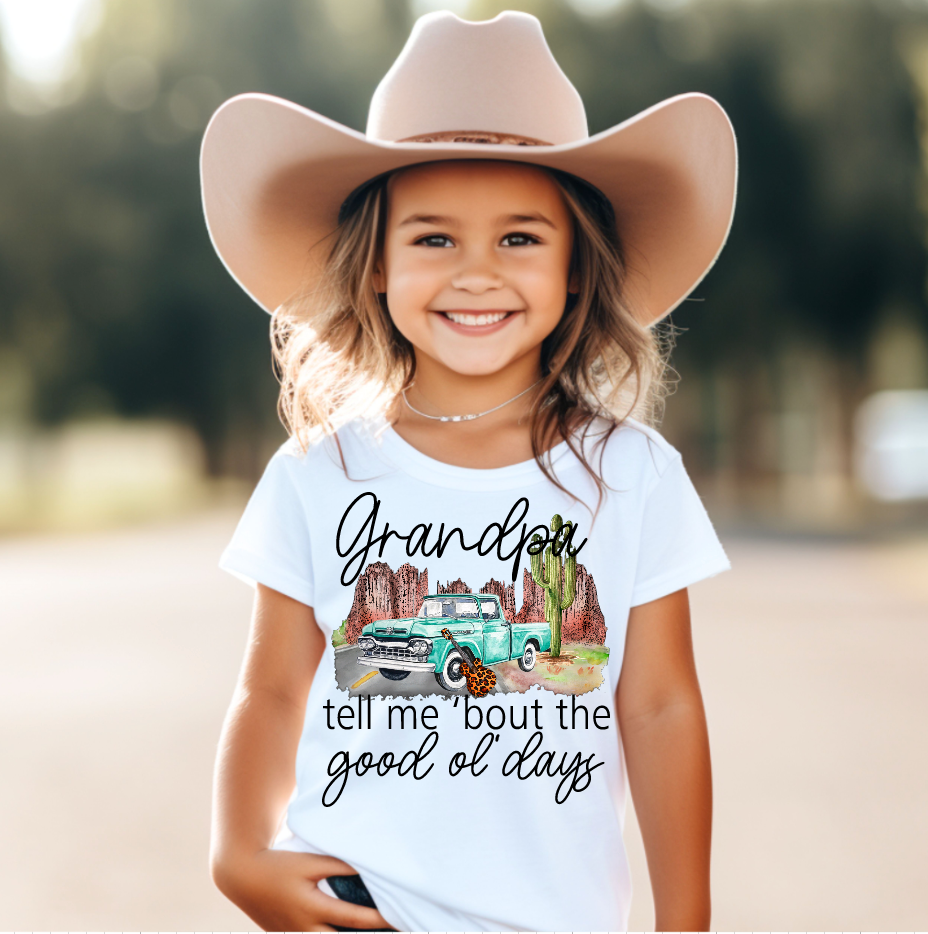 Grandpa tell me bout the good ol days S/S T-Shirt