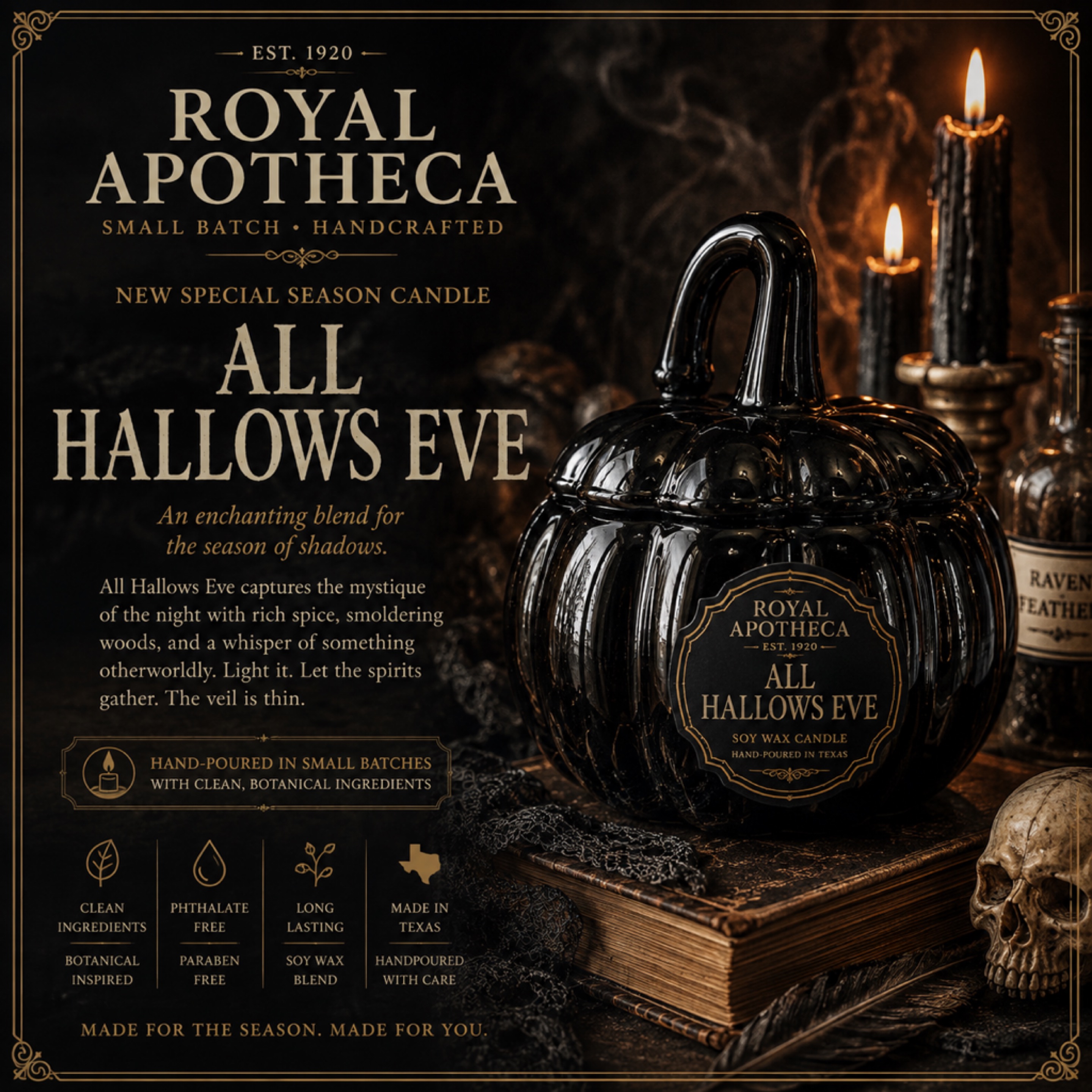 All Hallows Eve - Candle
