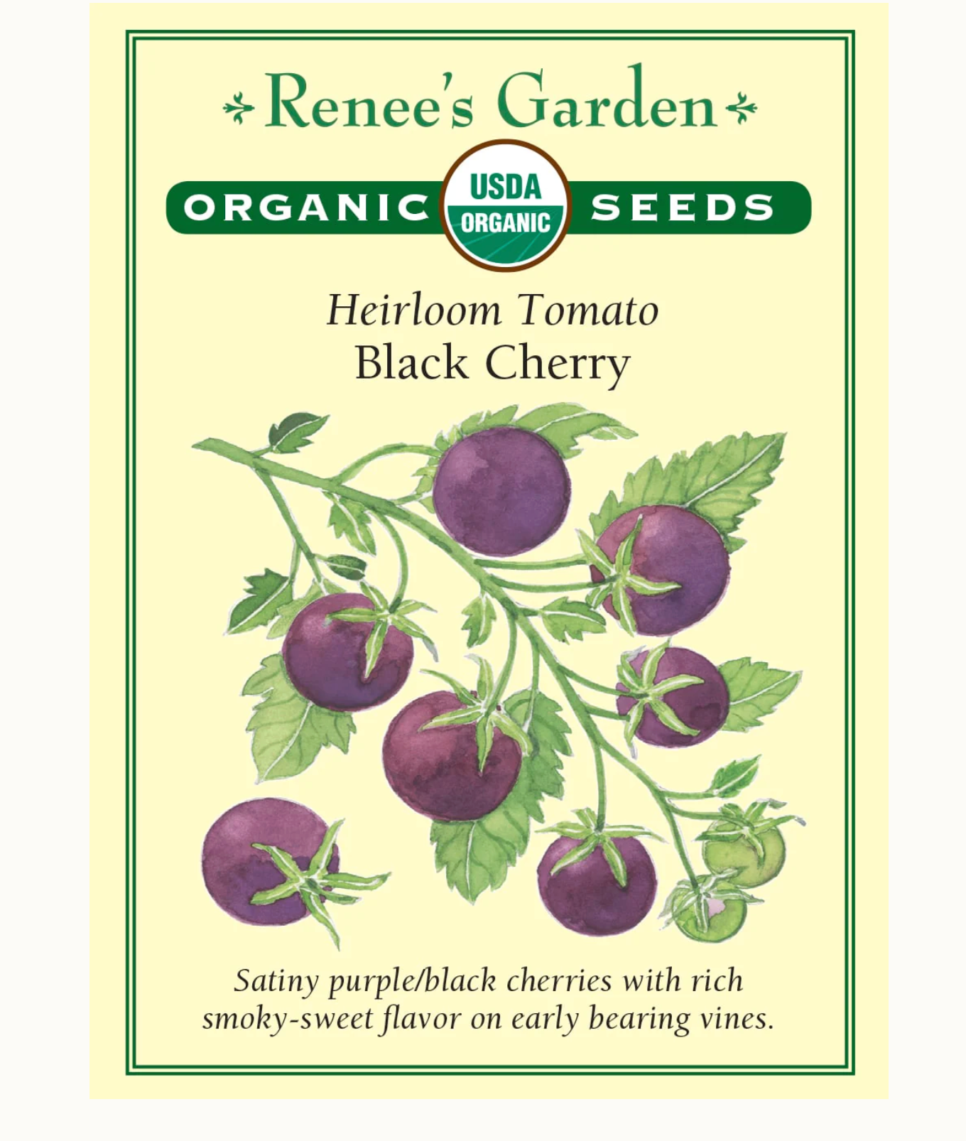 Renee's Garden | Heirloom Tomato Black Cherry