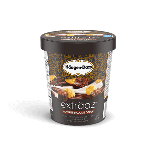 HÄAGEN-DAZS Extraaz Brownies and Cookie Dough