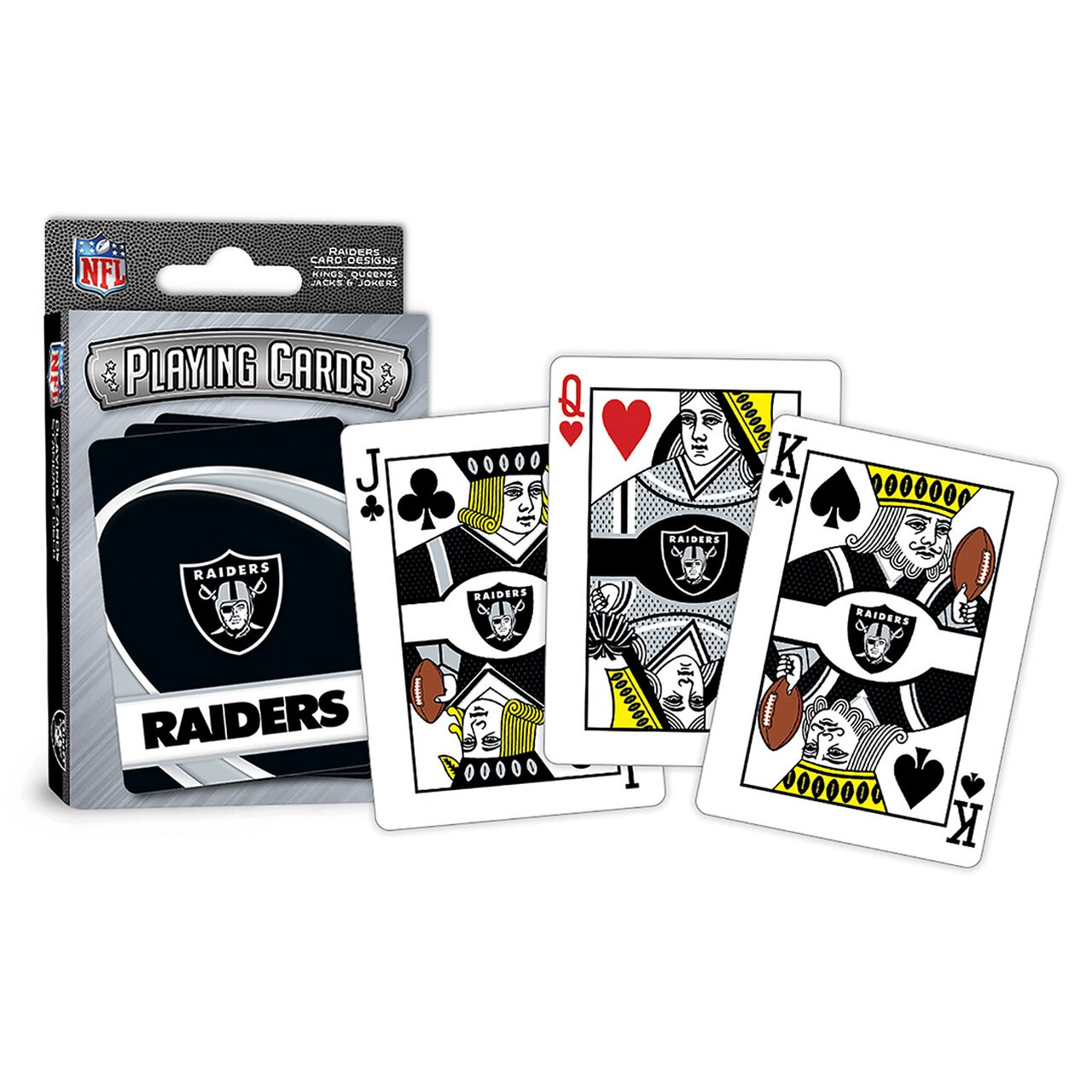 Las Vegas Raiders Logo Playing Cards
