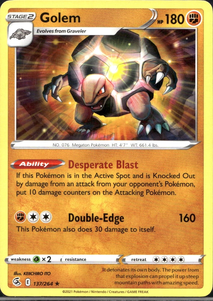 Golem - SWSH8 137/264