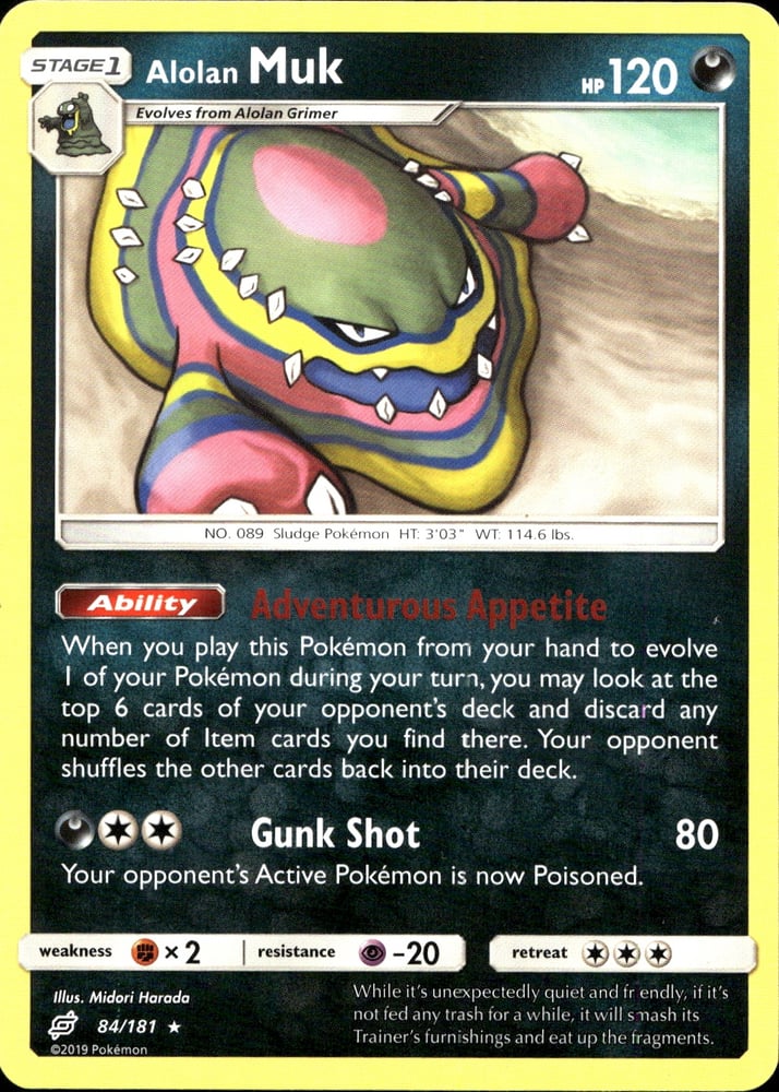 Alolan Muk - SM9 84/181