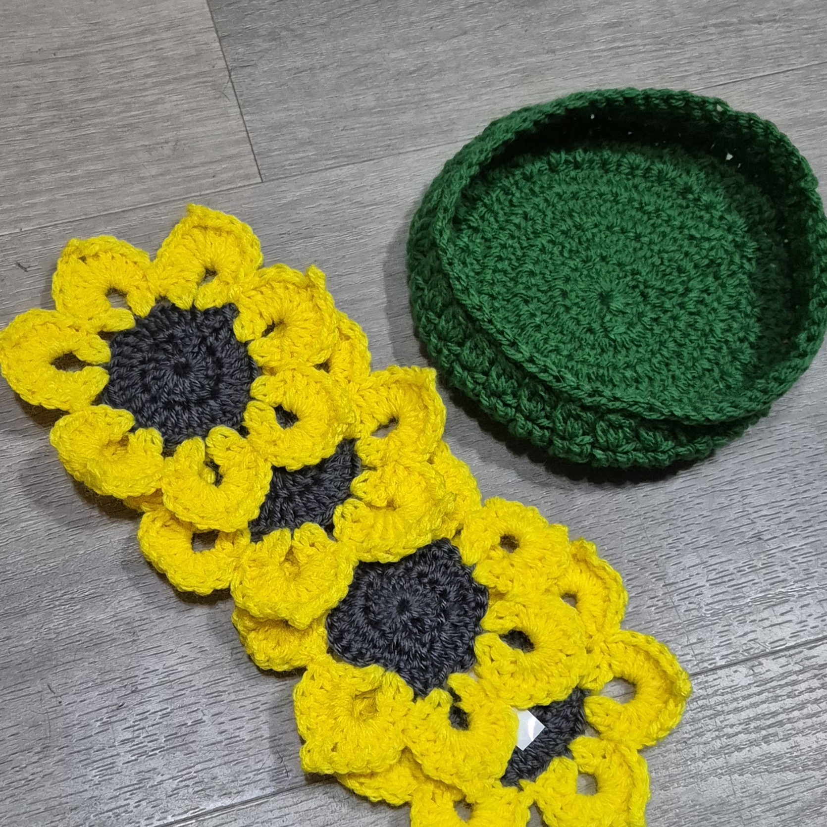 Sunflower Coaster 4 Set
