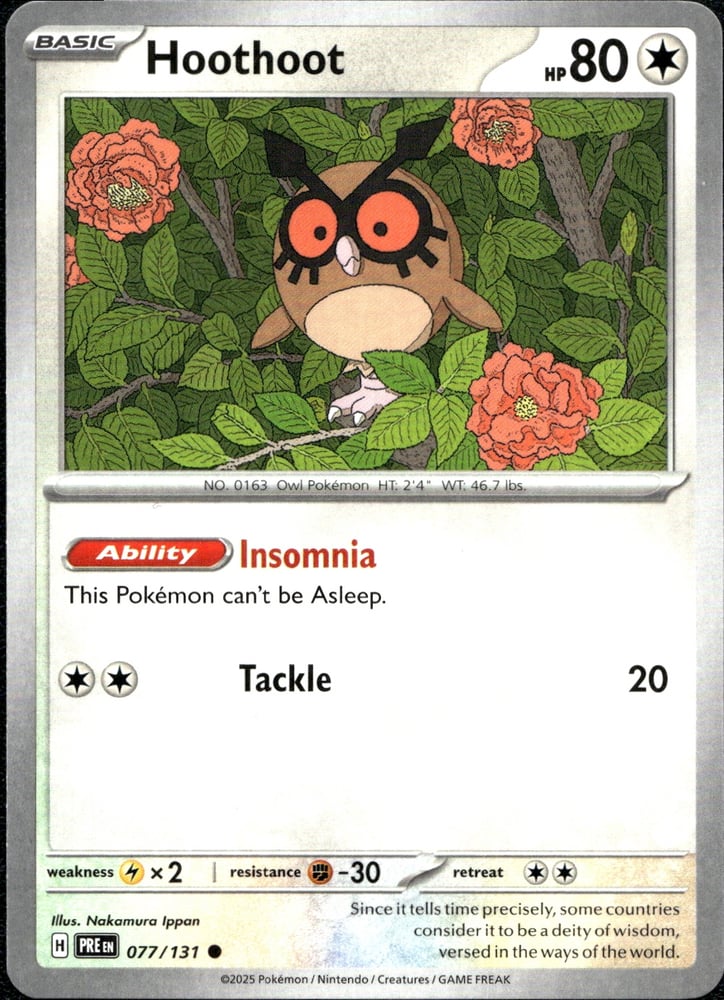 Hoothoot - SV08.5 77/131