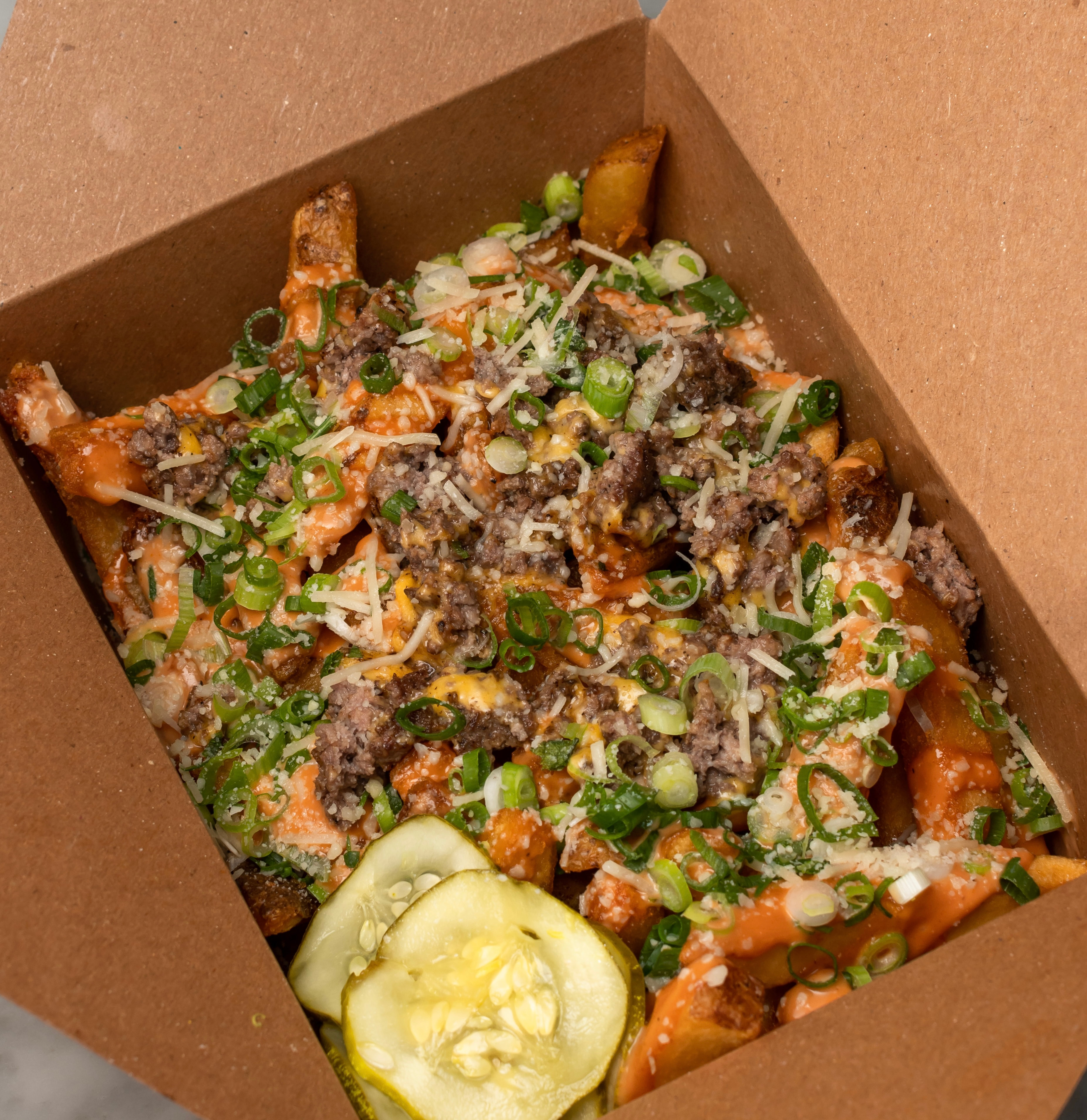 Loaded Fries - Chop Cheeseburger
