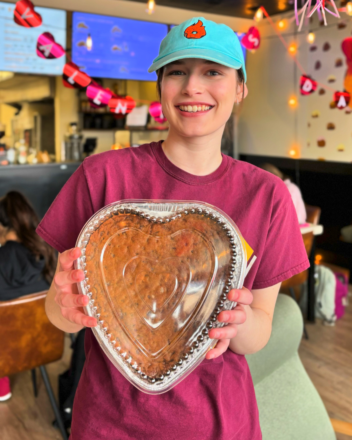 Heart Shaped Large Cookie