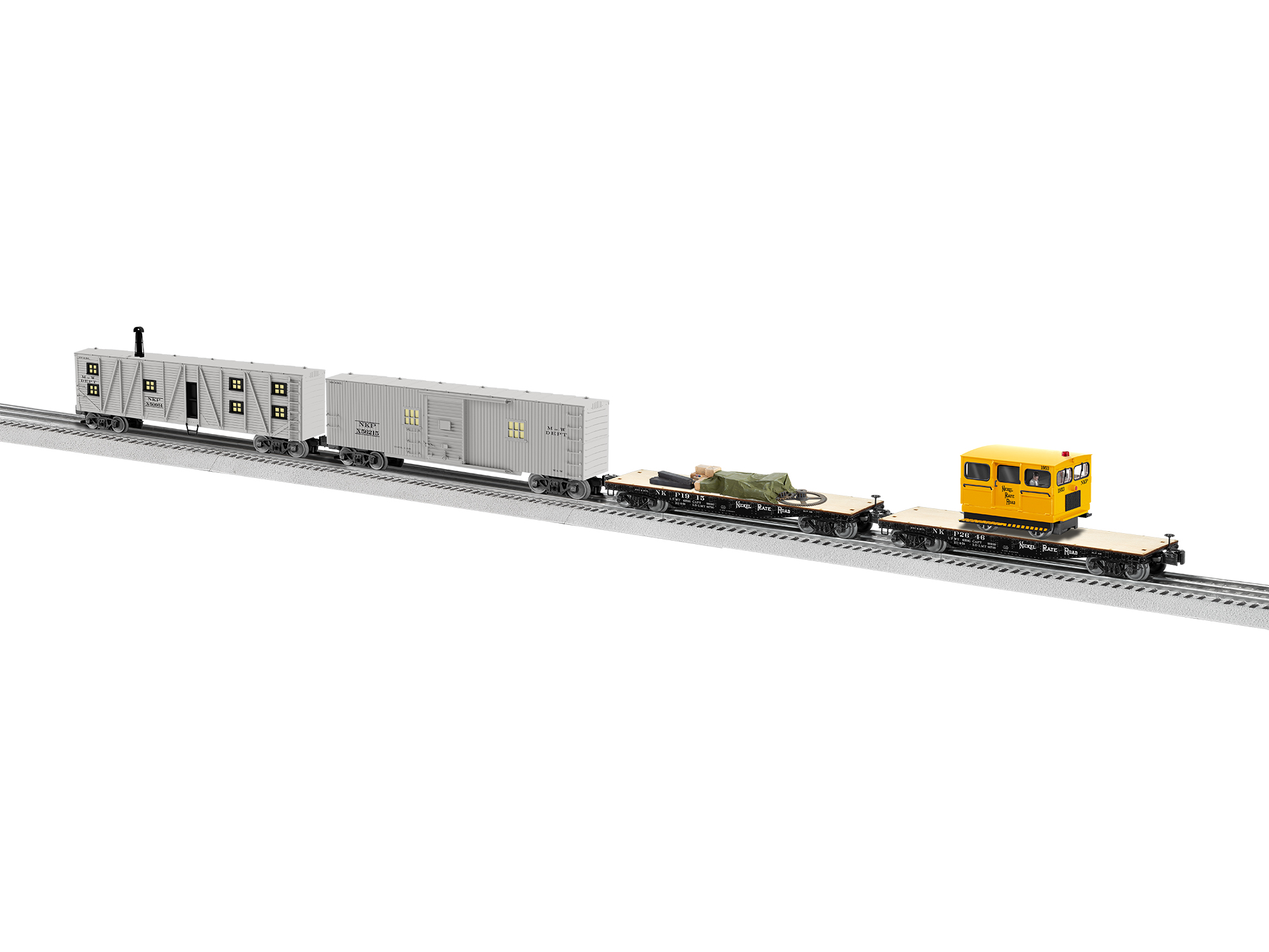 Nickel Plate Road Work Train Expansion Pack 2126490 O Scale