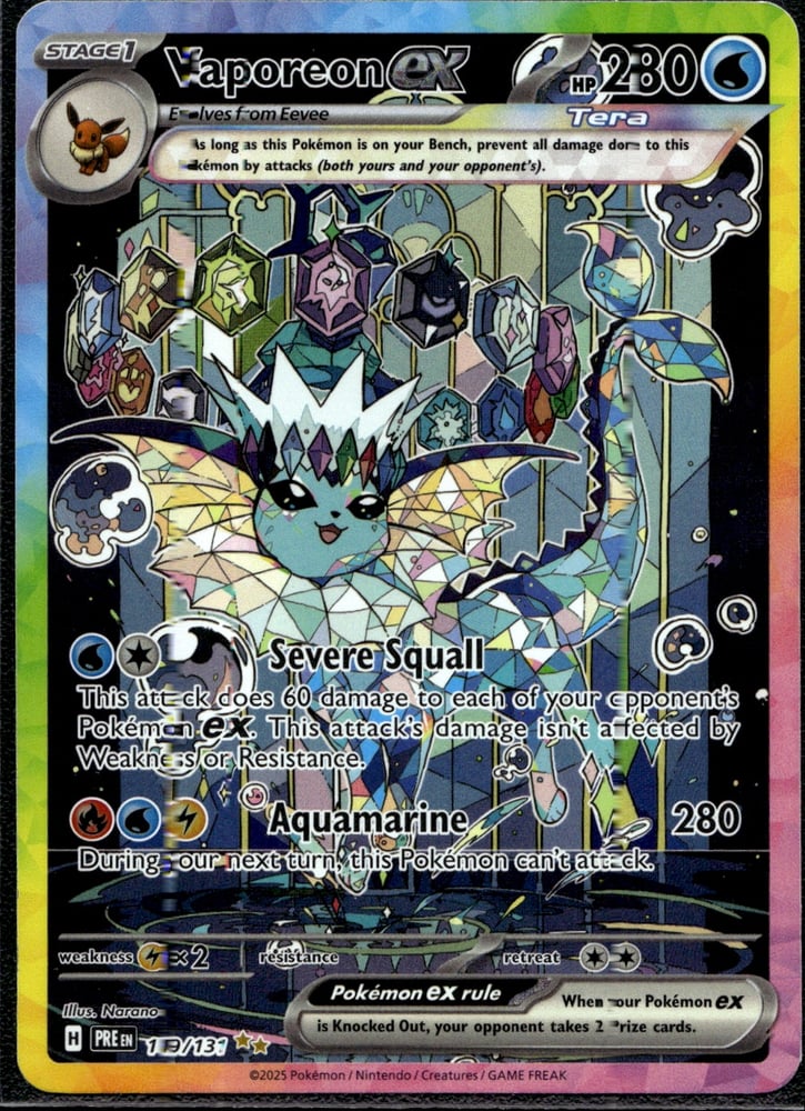 Vaporeon ex - SV08.5 149/131