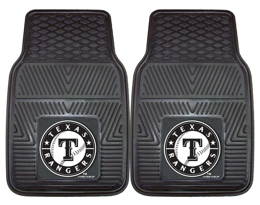 Texas Rangers Heavy Duty 2-Piece Vinyl Car Mats