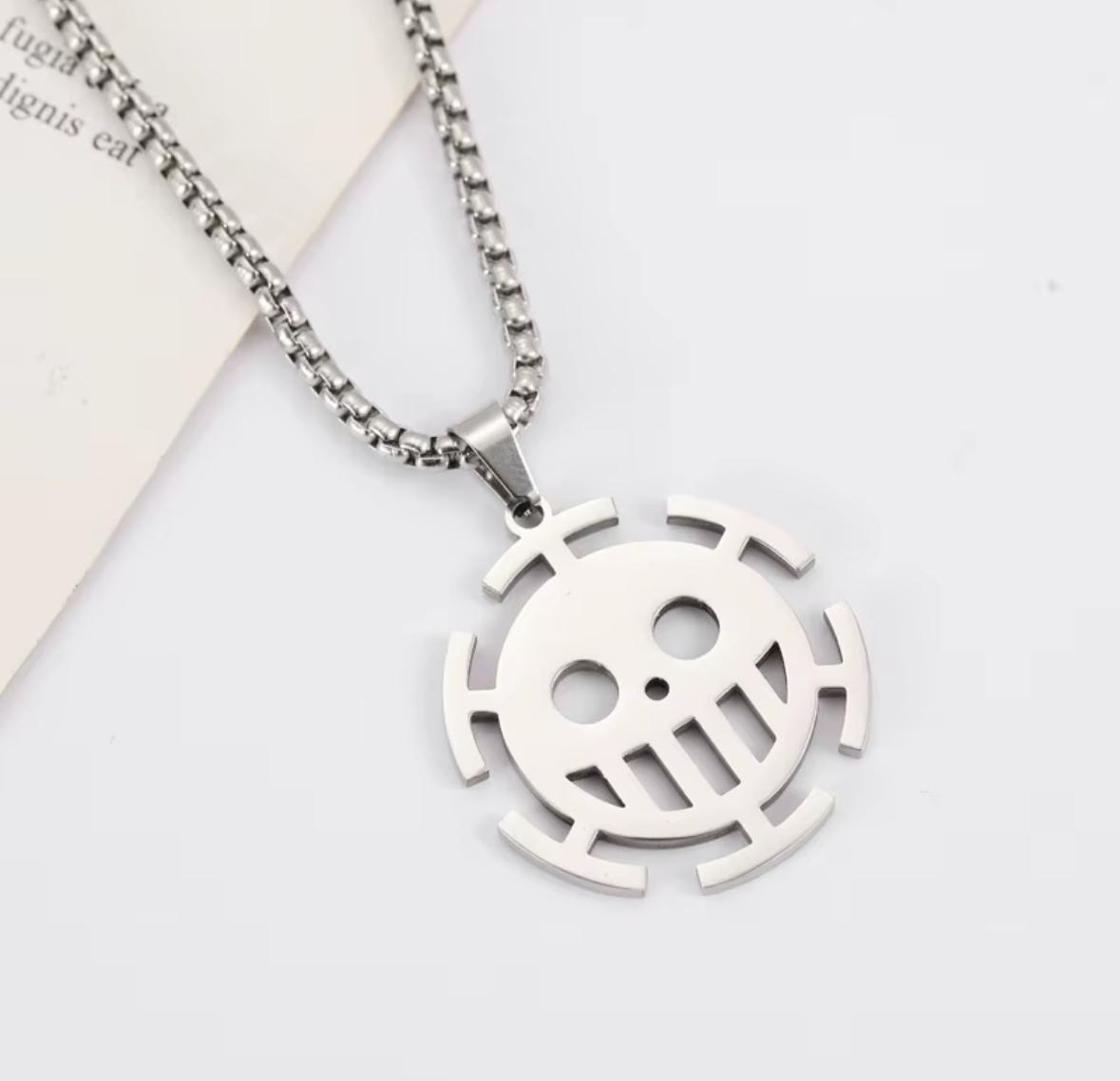 Pirate Skull Symbol Pendant Necklace
