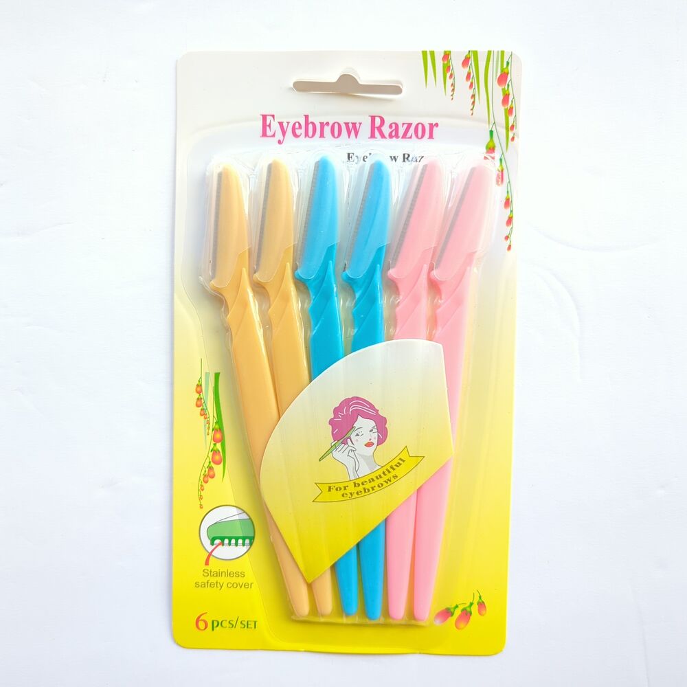 Eyebrow Razor 6-Piece Set
