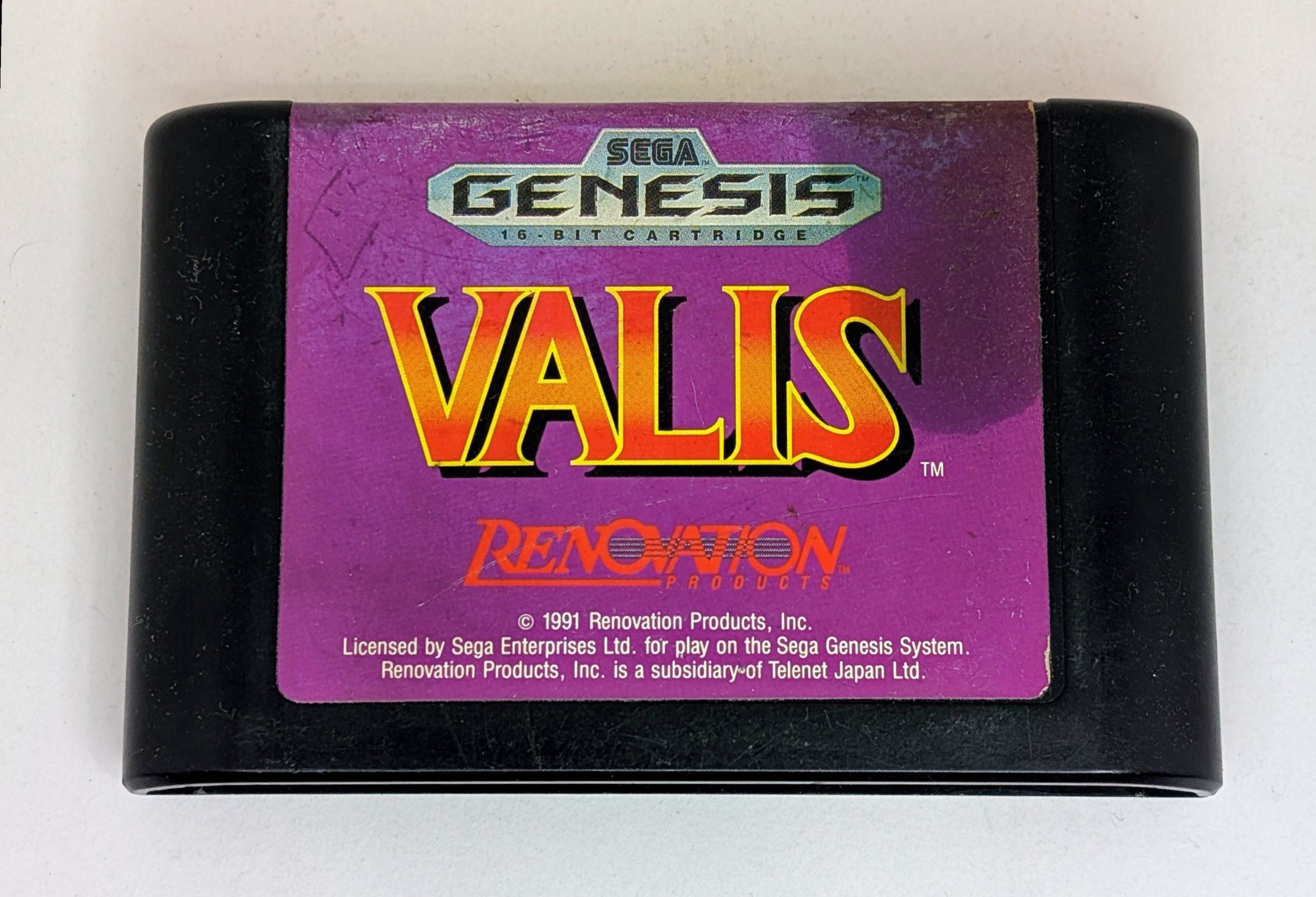 Valis Sega Genesis Renovation *US Seller* img