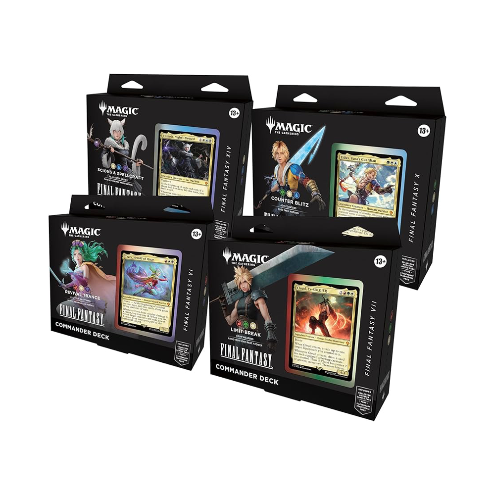 MTG Final Fantasy Cloud Commander Kit