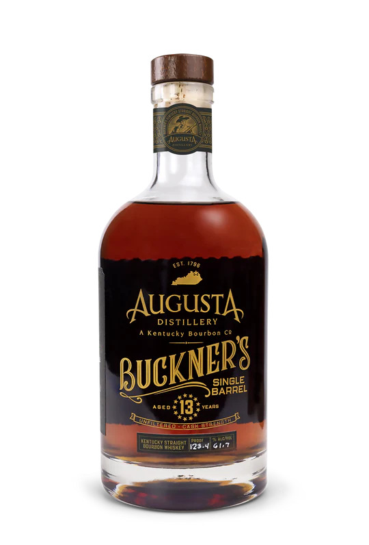 Augusta Buckner's Limited Edition 13 Year Single Barrel Unfiltered Cask Strength Bourbon