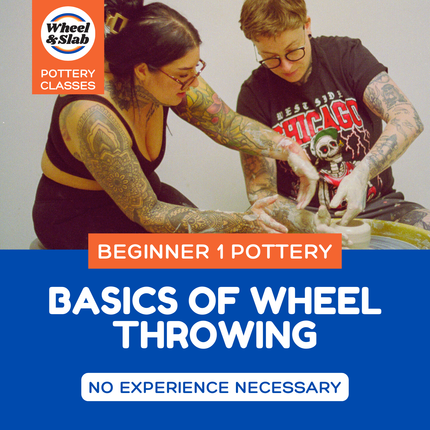 Beginner Wheel 1 - Basics of Wheel Throwing