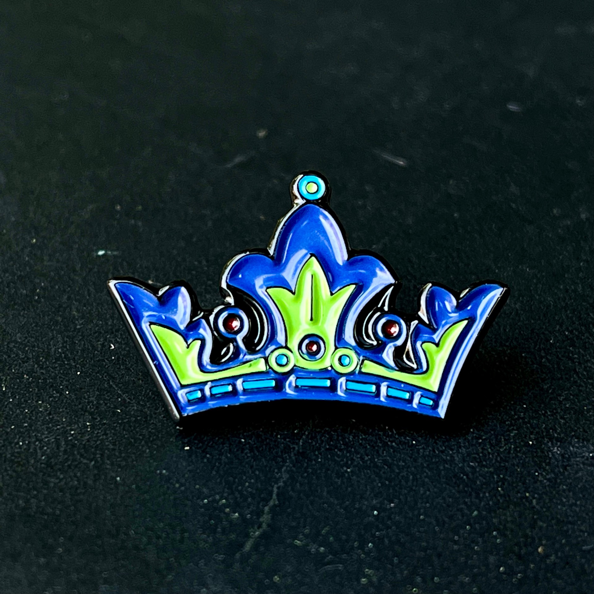 Crown Enamel Pin