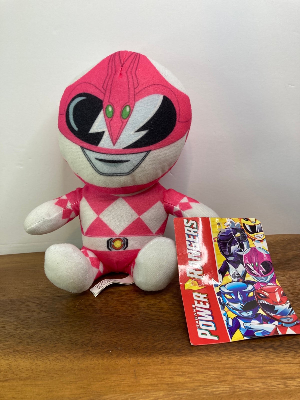 Power Rangers PINK RANGER Plush Toy Factory Doll Figure Saban's Hasbro 2022