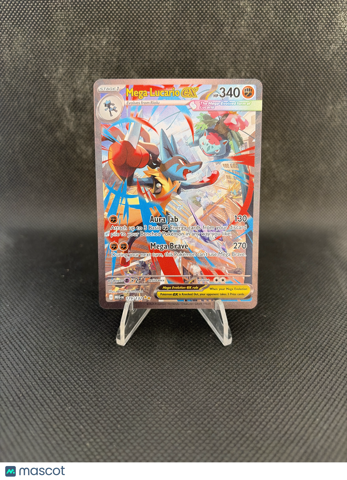 2025 Mega Evolution Mega Lucario EX SIR 179/132