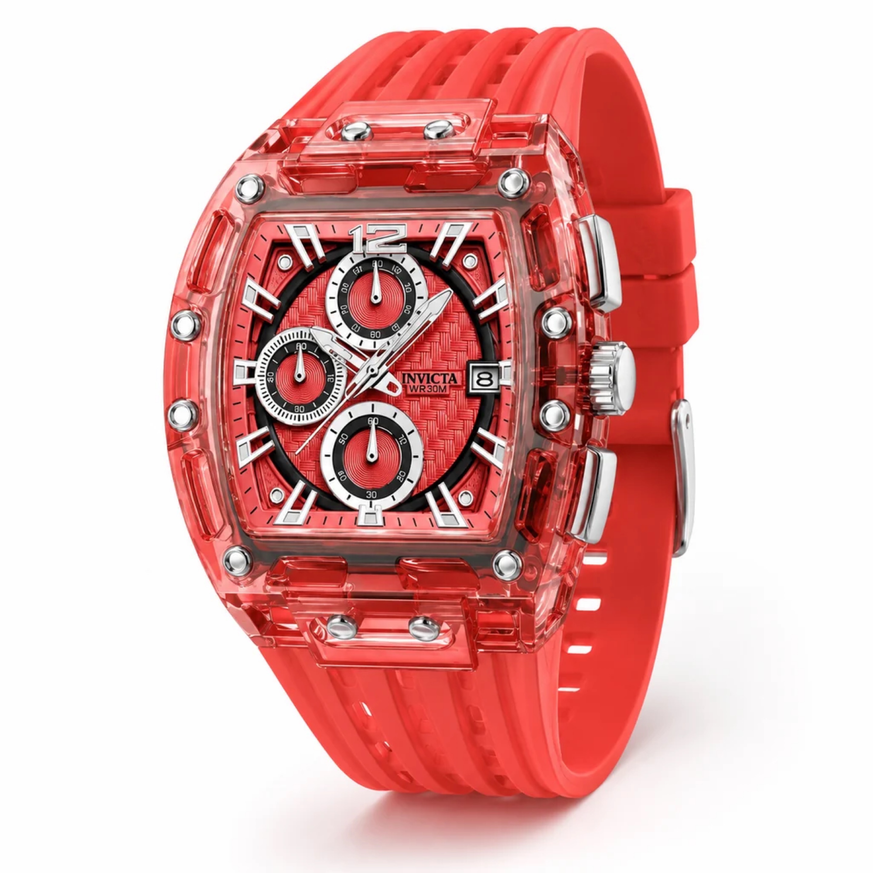 Invicta S1 Rally ApexTwelve Watch - 42mm (Red) 