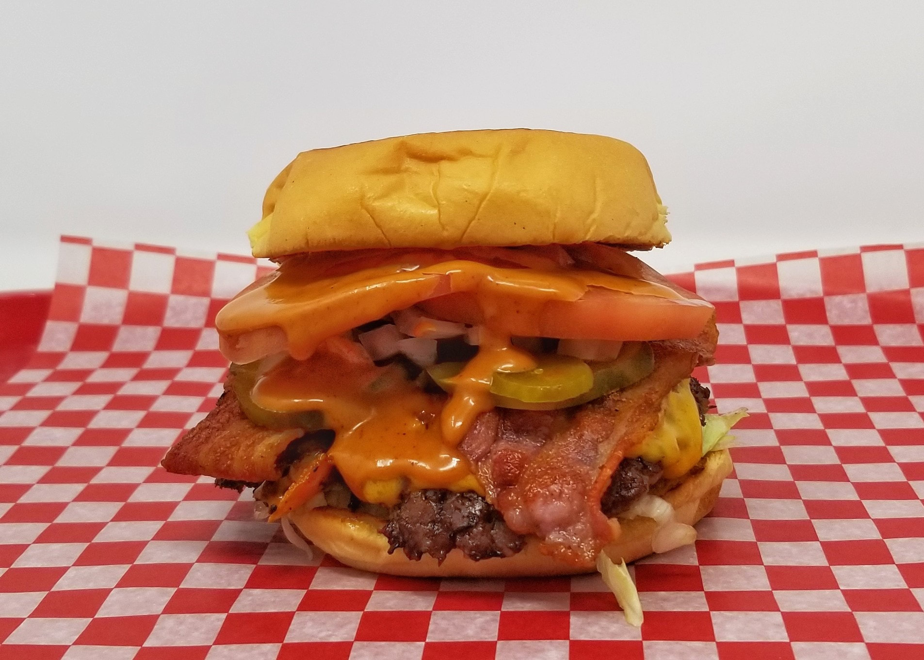 Single Bacon Cheeseburger