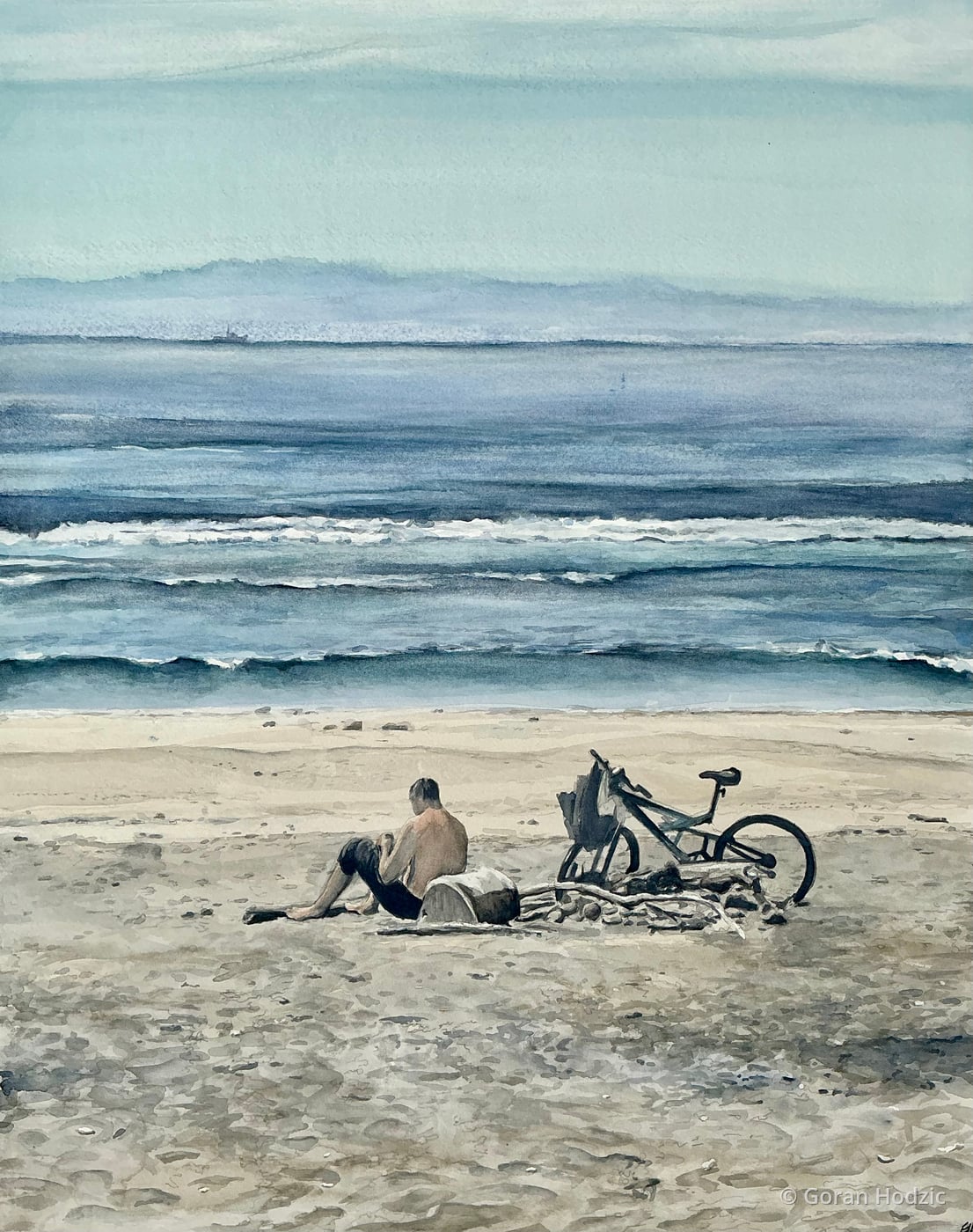 Man with Bike