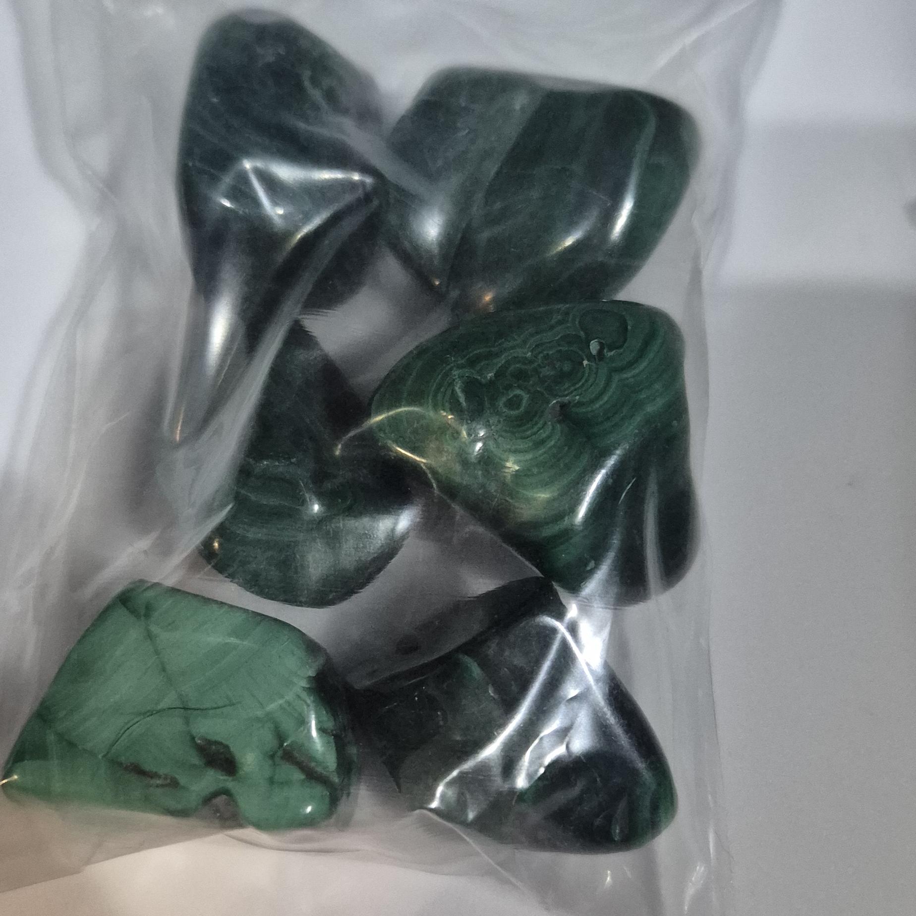 Malachite Tumble Bag