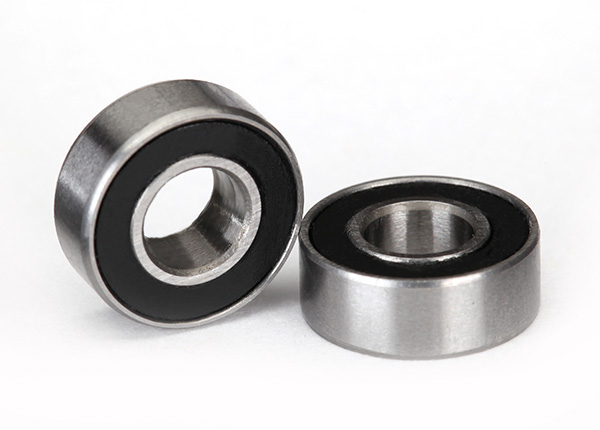 Traxxas Ball Bearings Black Rubber Sealed 5116A
