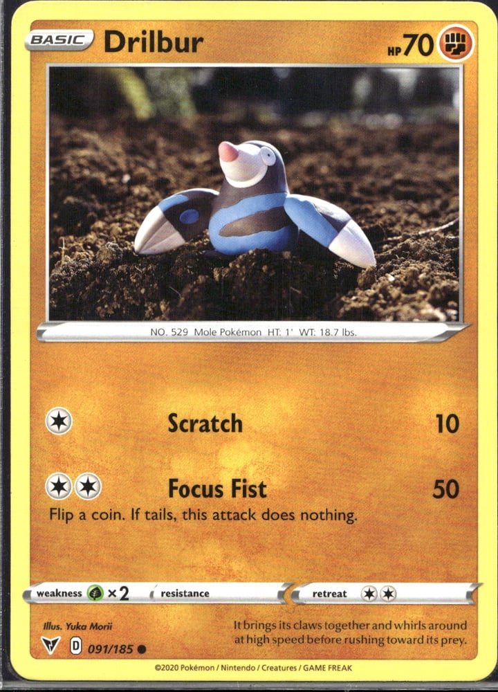 Drilbur - SWSH4 91/185
