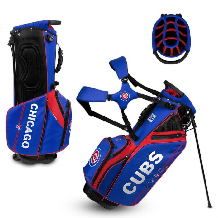 Chicago Cubs Hybrid Caddie Carry Golf Bag
